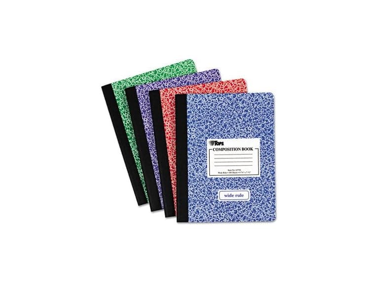 Tops 63794 9-3/4" X 7-1/2" Wide Ruled - Image 1