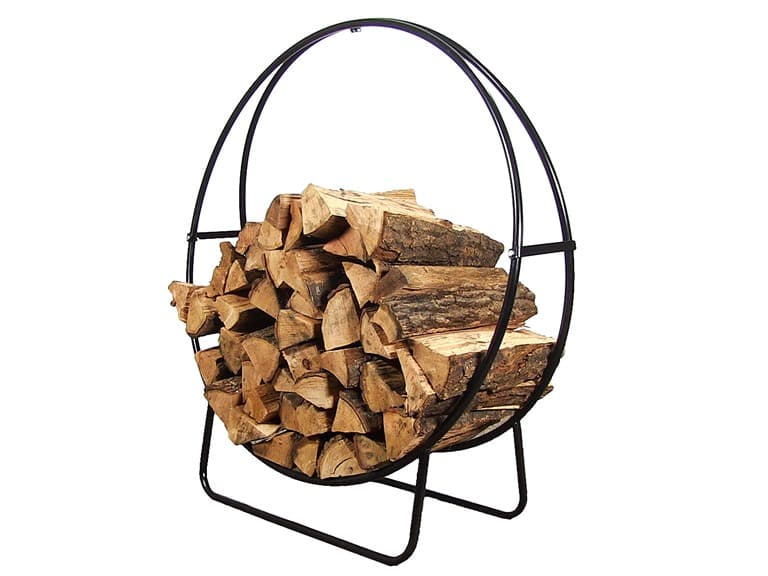 Sunnydaze Décor 24" Firewood Log Hoop - Image 1