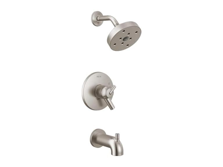 DELTA Faucet Trinsic 17 Dual-Function Tub & Shower Kit - Image 1