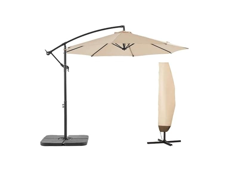 BLUU BANYAN 10 FT Patio Offset Umbrella - Image 1