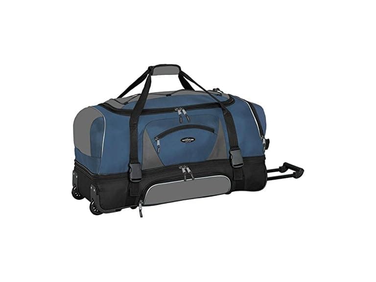 Travelers Club 30-Inch Blue Duffel - Image 1