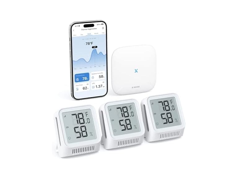 X-Sense WiFi Thermometer Hygrometer 3 Sensors - Image 1