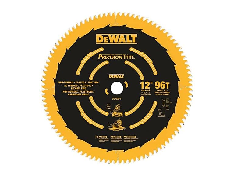 DEWALT DW7296PT 12-Inch Miter Saw Blade - Image 1