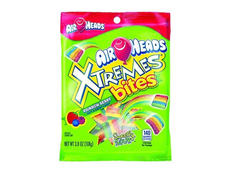 Airheads Xtremes Bites Rainbow Berry, 3.8 oz - Image 1