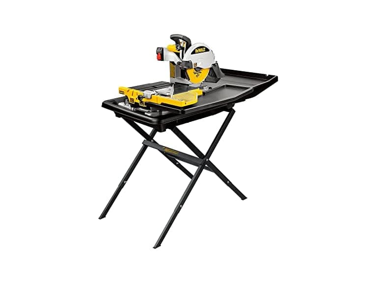 DEWALT D24000S-A Wet Tile Saw with Stand 10in - Image 1