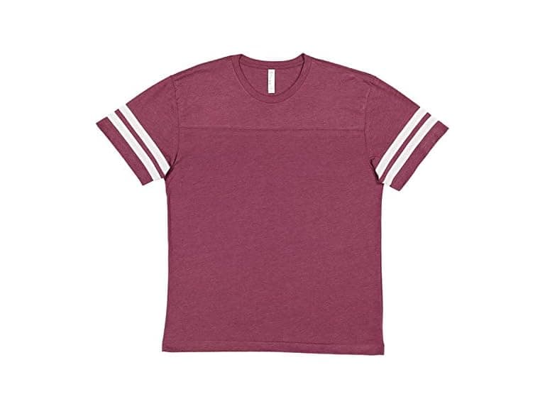 LAT Men (XL) Adult Fine Jersey Crew Neck Short Tee - Image 1