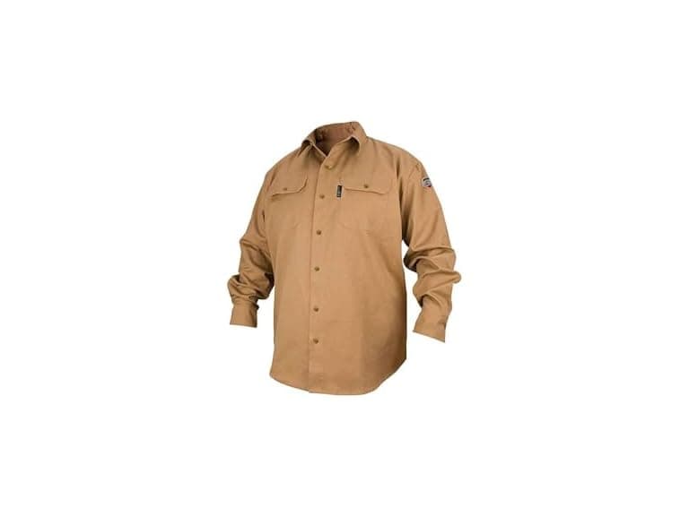 Revco FS7-KHK 7 oz. Khaki FR Cotton Long - Image 1
