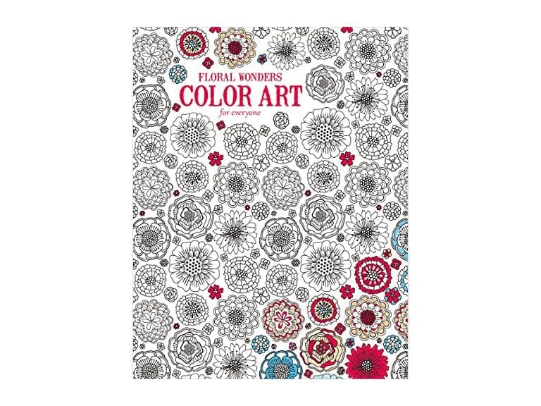 LolliZ Floral Wonders Coloring Book - Image 1