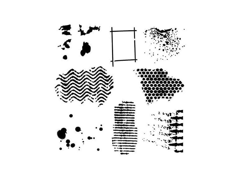 Crafters Workshop Template 6x6" Texturized - Image 1