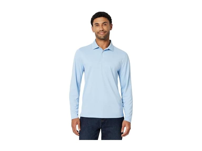 Amazon Essentials Men Slim Long Sleeve Quick Shirt - Image 1