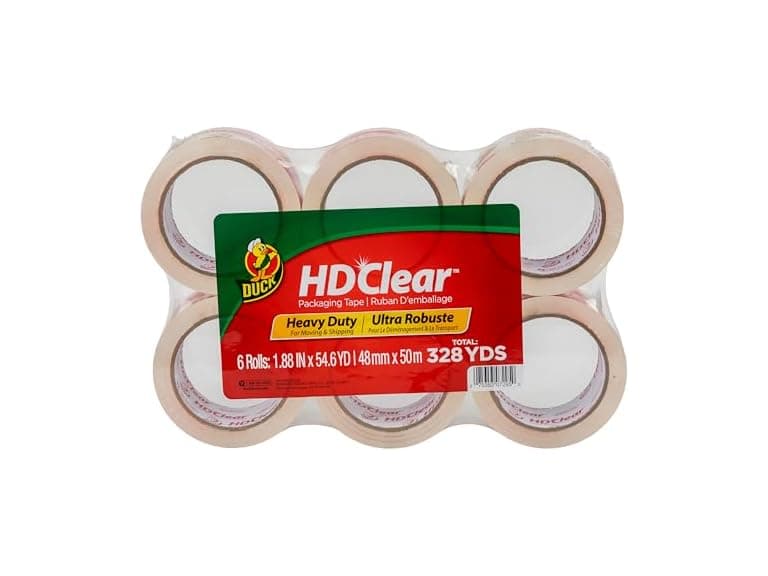 Duck HD Clear Packing Tape - Image 1
