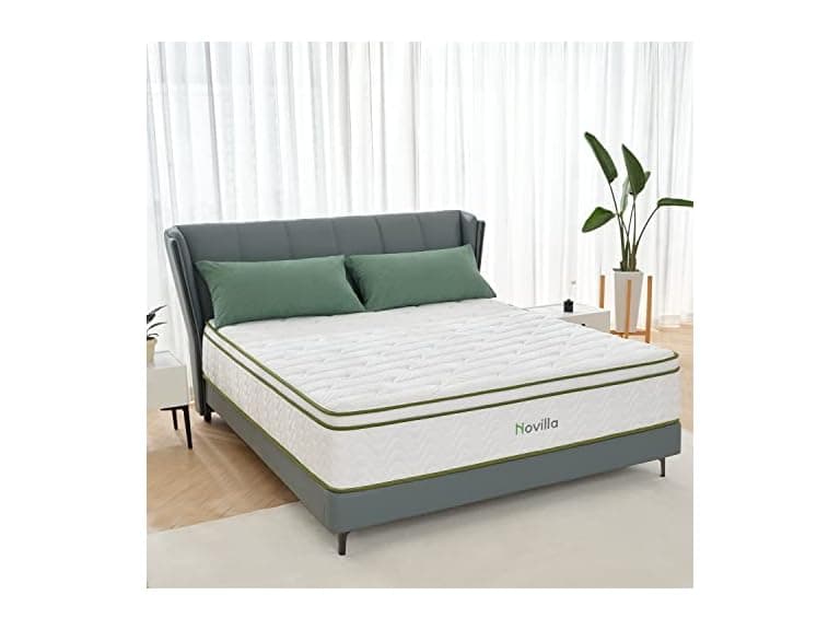 Novilla Full Mattress 12 Inch Hybrid Mattress - Image 1
