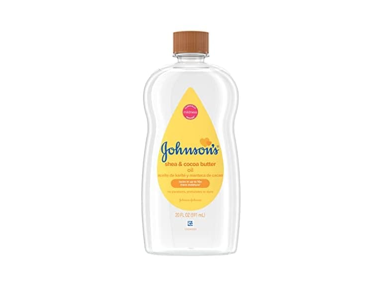 Johnsons Baby Oil Shea and Cocoa Butter 20 fl oz - Image 1