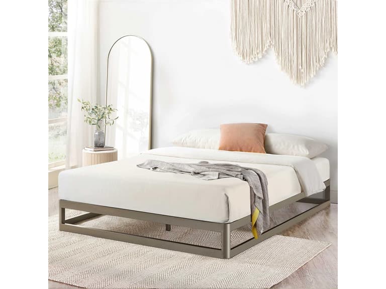 Mellow 9" Metal Platform Bed Frame, Queen - Image 1