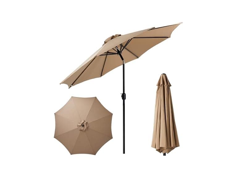 InfiniPower Outdoor Patio Umbrella 9FT - Image 1