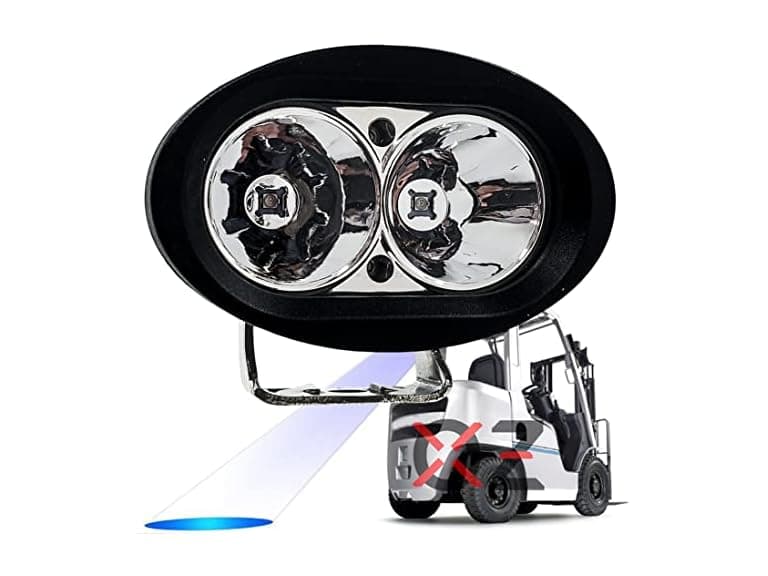 OZ-USA Blue Forklift Led Light - Image 1