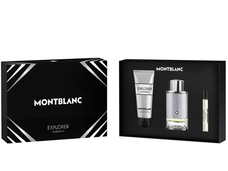 MontBlanc Explorer Platinum Set for Men (Open Box) - Image 1