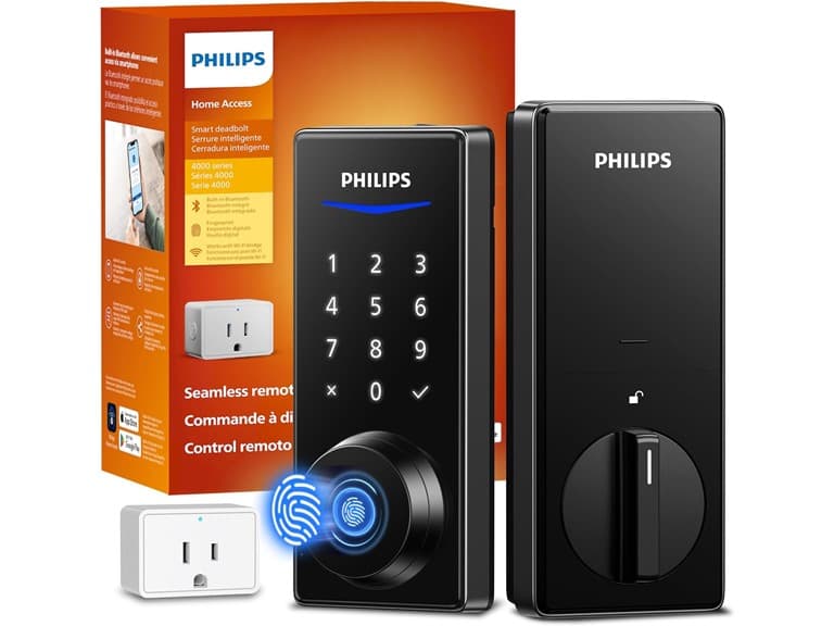 Philips Wi-Fi Smart Door Lock, Keyless with App - Image 1