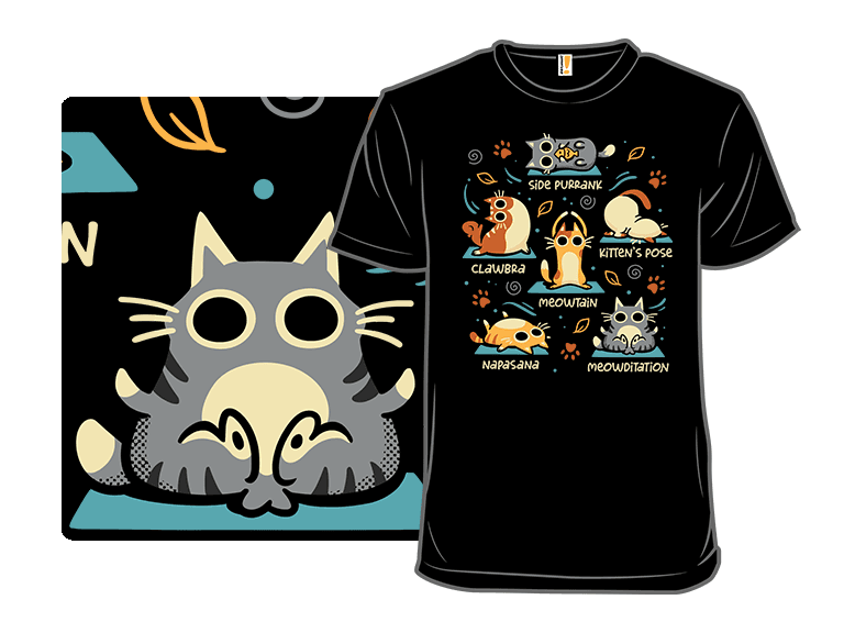 Cat Yoga Poses - Image 1