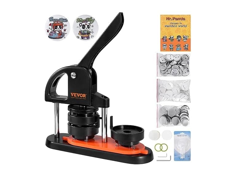 Button Maker Machine, 2.28 inch/58mm Pin Maker - Image 1