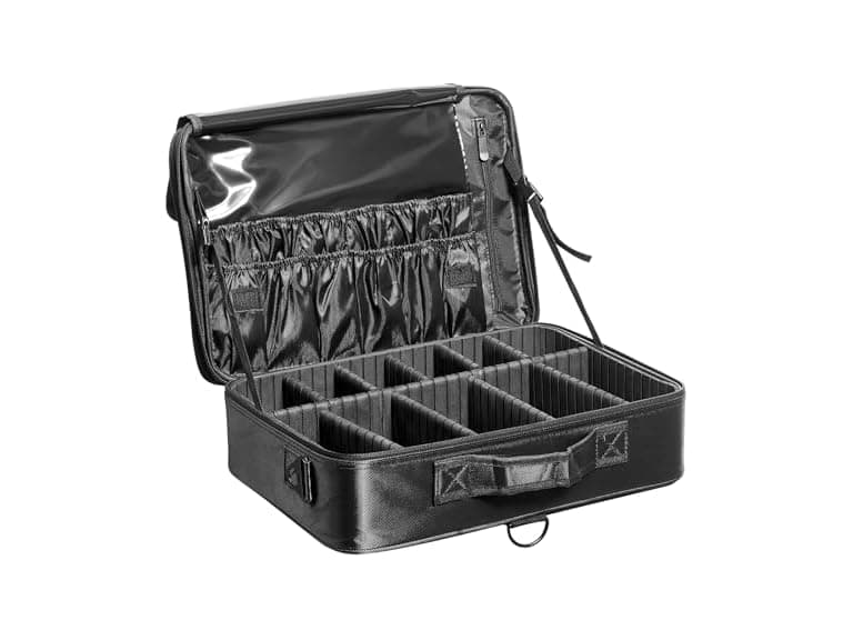 VEVOR Makeup Train Case Large Storage 3 - Image 1