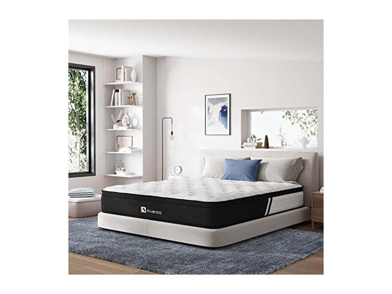 Avenco 12" King Hybrid Mattress - Image 1