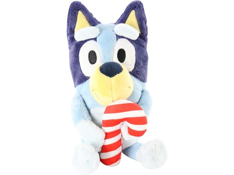Bluey with Candy Cane 9” Plush - Image 1