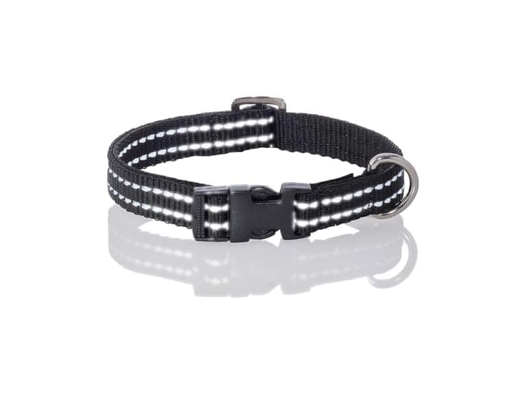 Pet Passion Adjustable Reflective Dog Pet Collar - Image 1