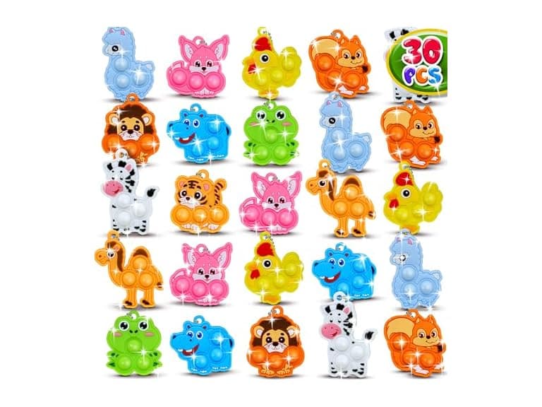 BicMan 30PCS Mini Pop Keychain - Image 1