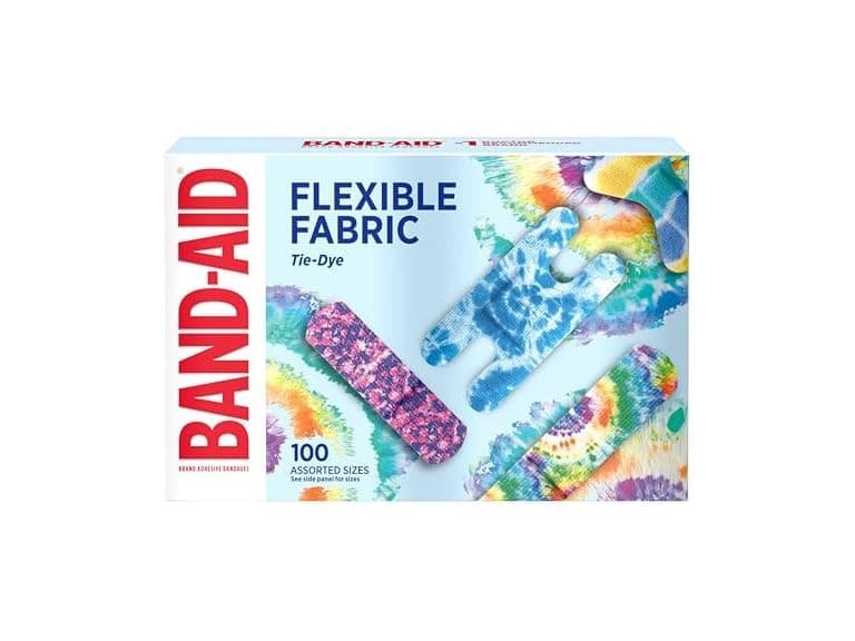 BAND AID Brand Flexible Fabric Adhesive Bandages - Image 1