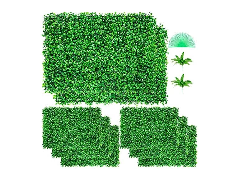 Artificial Boxwood Panel UV 4pcs Boxwood Hedge - Image 1