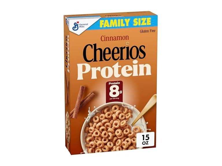 Cheerios Protein Cereal, Cinnamon, 8g Protein - Image 1