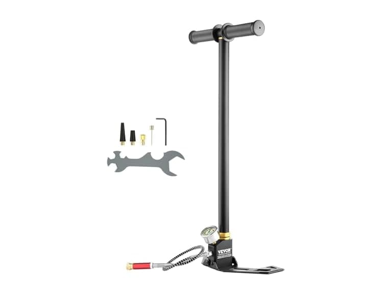 PCP Hand Pump, 3 Stage, 30Mpa 4500 PSI High - Image 1