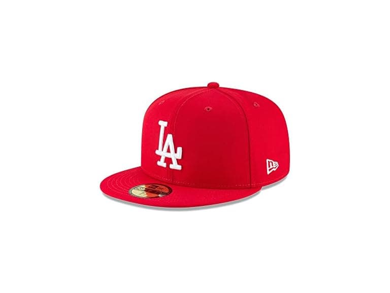 New Era Los Angeles Dodgers 59FIFTY Fitted Hat - Scarlet (Open Box) - Image 1