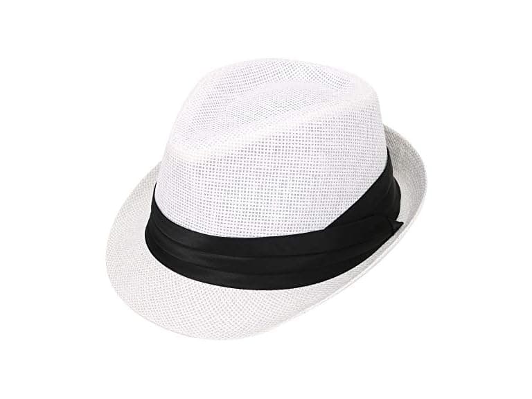 Simplicity Beach Sun Hat Men Ganster Fe - Image 1