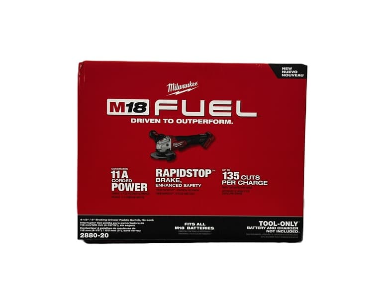 Milwaukee 2880-20 M18 FUEL 4.5in/ 5in Grinder - Image 1