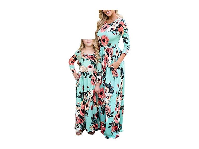 Qin.Orianna (Moms L) Mommy Me Maxi Dresses - Image 1