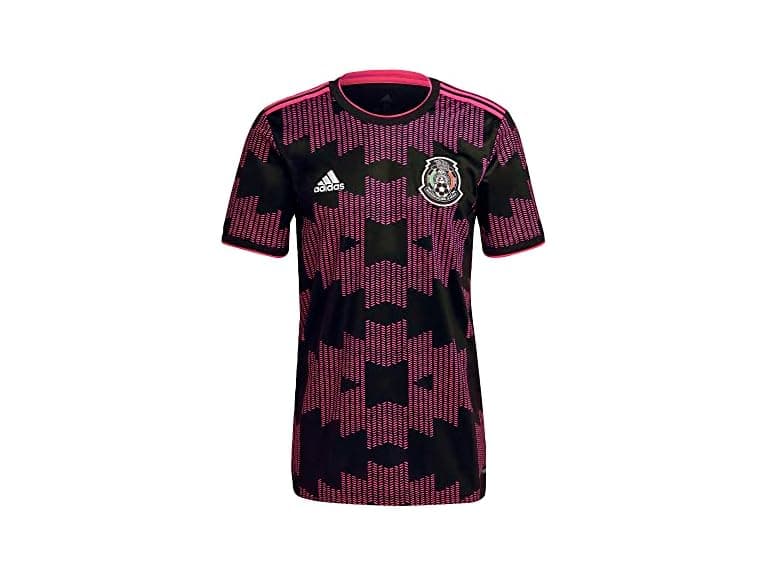 adidas Mexico Home Jersey Men's, Black - Image 1
