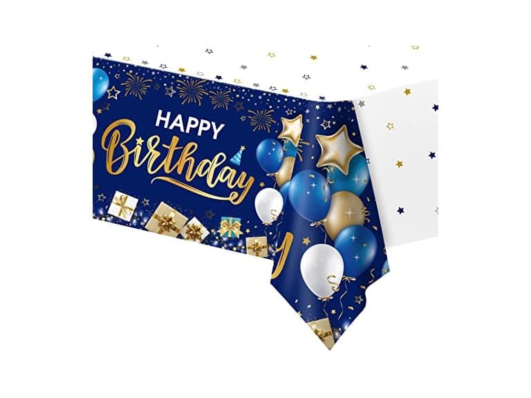 DUAIAI Happy Birthday Decorations, 1 Pcs - Image 1
