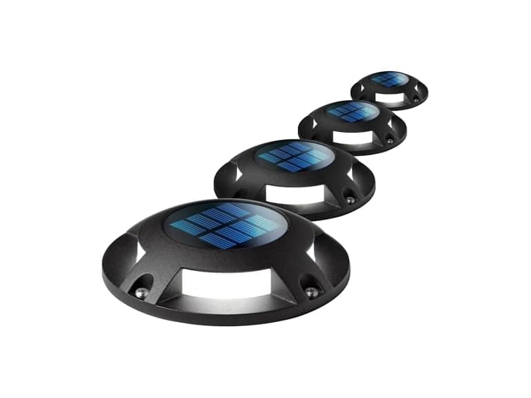 Home Zone Solar Deck Lights - Black - Image 1