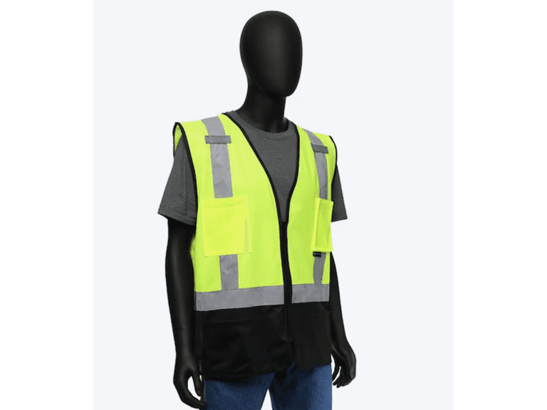 PIP 47211/2XL 2XL TYPE R CLASS 2 BLACK BOTTOM VEST - Image 1