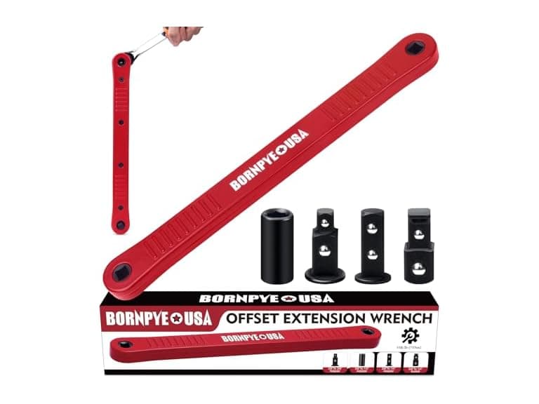 Bornpye Offset Extension Wrench Set grey - Image 1