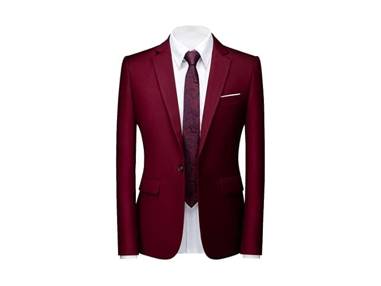 Uninukoo Men (40) Suit Jacket Slim Casual Coats - Image 1