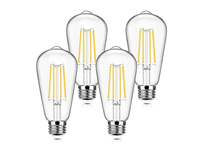 Sucolite 4-Pack Vintage E26 LED Edison Bulbs - Image 1