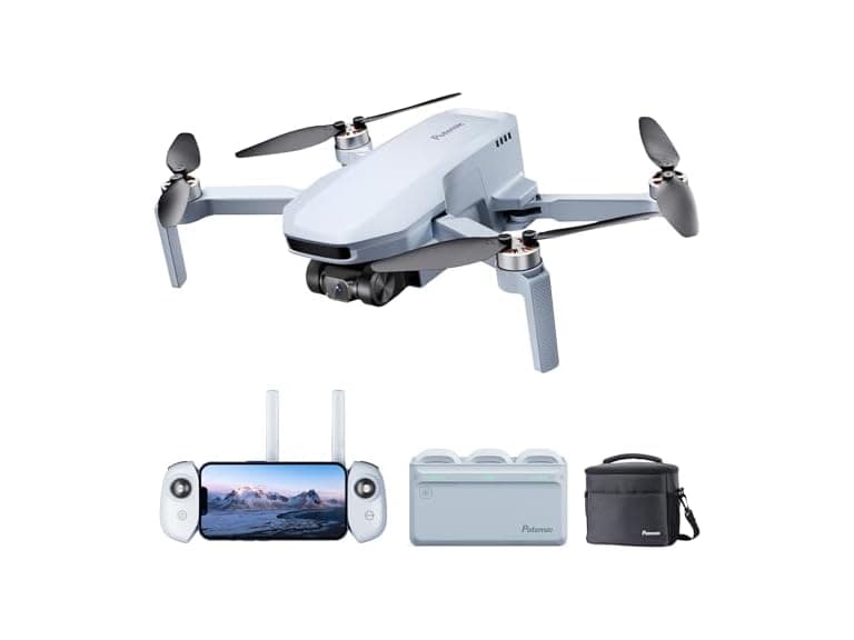 Potensic ATOM SE GPS Drone with 4K EIS Camera, Under 249g, 93 Mins Flight, 4KM FPV Transmission, Brushless Motor, Max Speed 16m/s, 60W Fast Parallel Charging Hub, Fly More Combo (Open Box) - Image 1