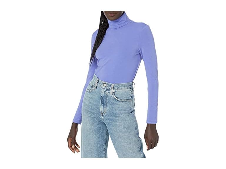 Amazon Essentials Women Long-sleeve Turtleneck Top - Image 1