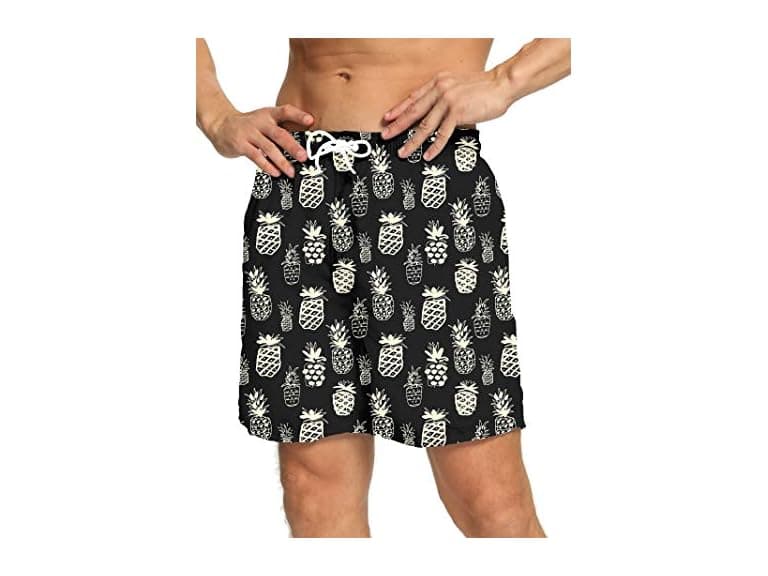 Diorlv Men (XXL) Swim Trunks Quick Dry Mesh Shorts - Image 1