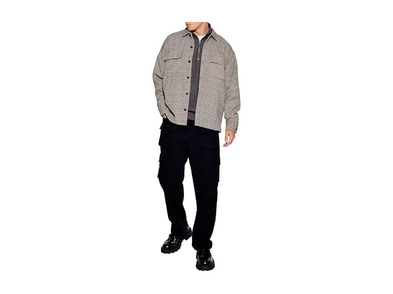Forever 21 (33) Mid-Rise Straight Cargo Pants - Image 1