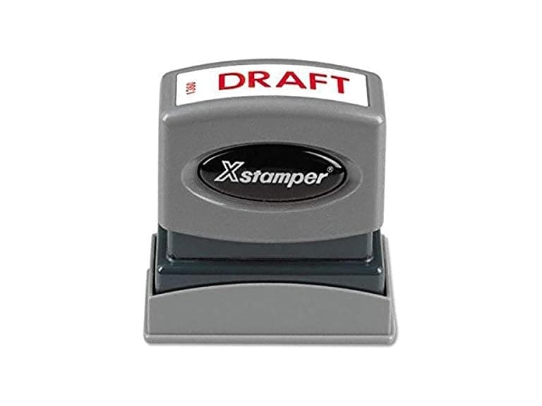 SHACHIHATA INC Draft-Inch Ink Stamp - Image 1