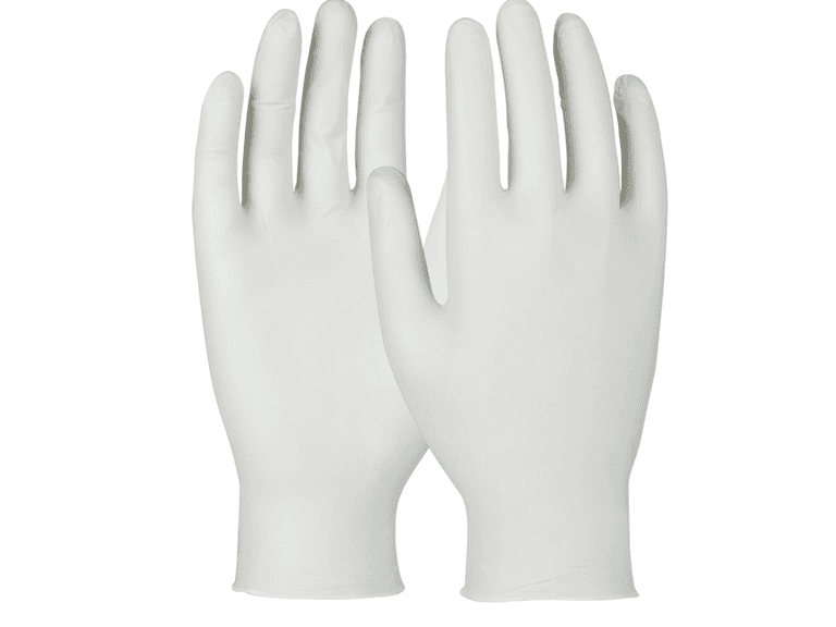 QRP 84-604 Large WHITE QUALATRILE NF NITRILE GLOVE - Image 1
